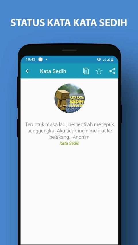 Kata Kata Sedih Status WA screenshot 1