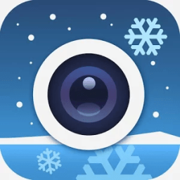 SnowCam - snow effect camera أيقونة