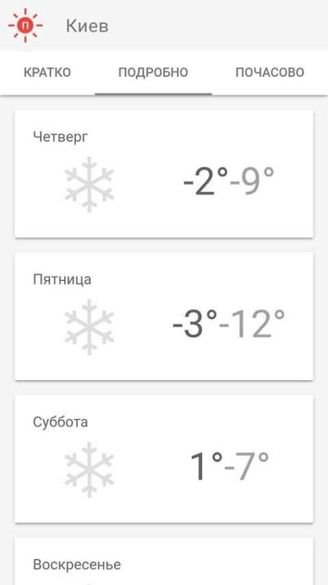 Погода в Украине screenshot 4