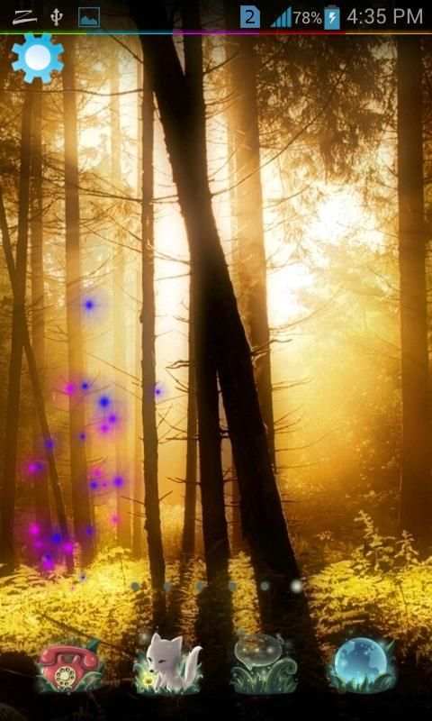 Magic Touch Live Wallpaper 4 تصوير الشاشة