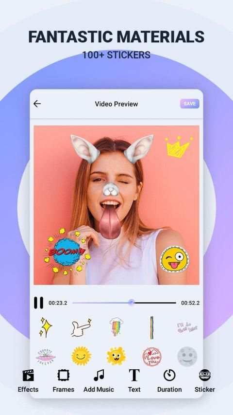 Video maker from photos with music - Video editor स्क्रीनशॉट 6