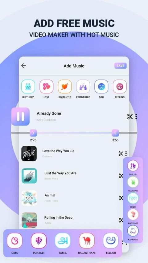 Video maker from photos with music - Video editor स्क्रीनशॉट 5