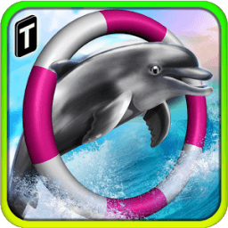 Dolphin Racing 3D أيقونة
