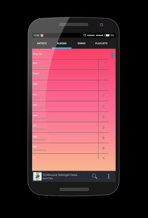 MP3 Music Player 5 تصوير الشاشة