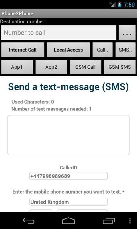 Phone2Phone Internet Calling 7 تصوير الشاشة