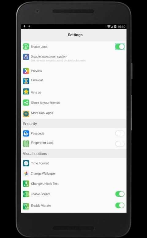 Real fingerprint screen unlock 6 تصوير الشاشة