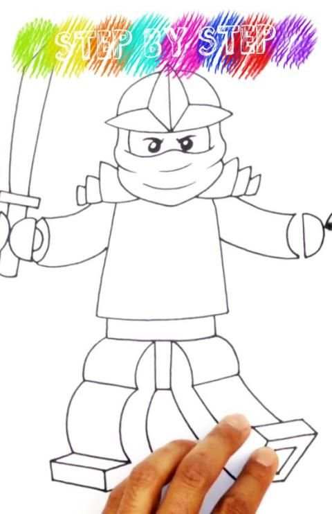 How to Draw Ninja Characters screenshot 2