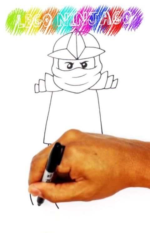 How to Draw Ninja Characters 3 تصوير الشاشة