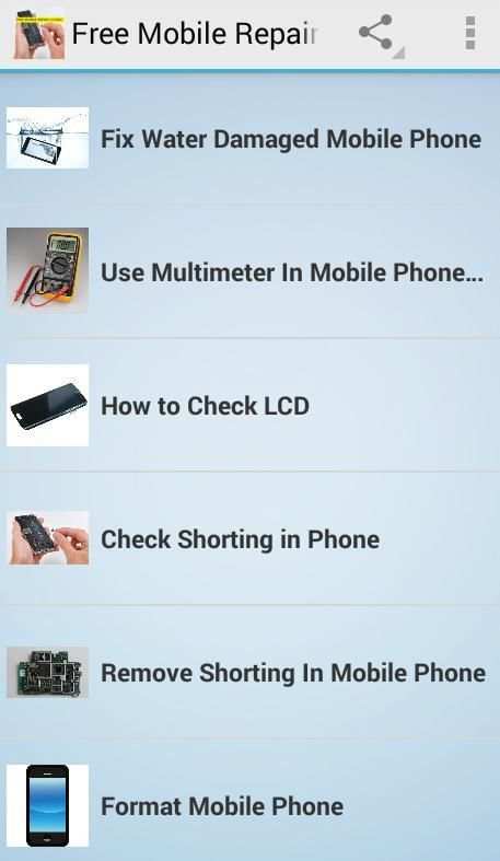 Free Mobile Repair Course скриншот 4