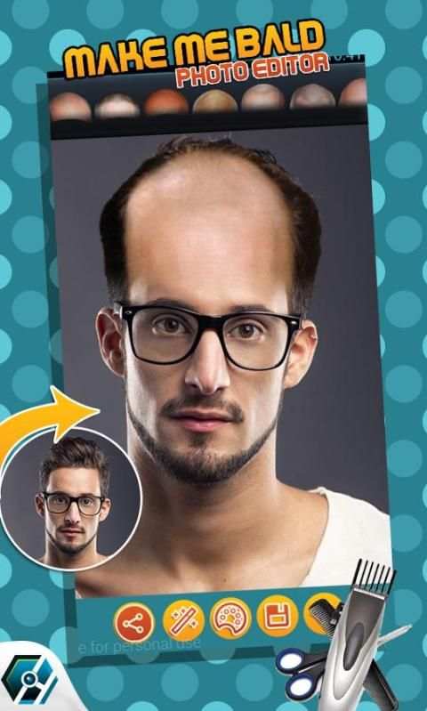 Make Me Bald photo Editor screenshot 2