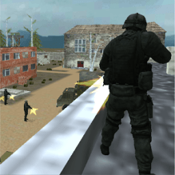 SWAT Commando Gun Shooting War أيقونة