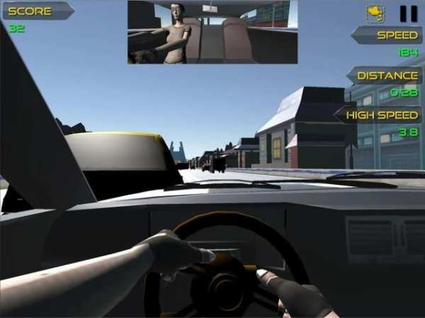 Girl Racing In Car 1 تصوير الشاشة