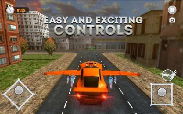 Flying Car Free Racing Sim 3D screenshot 4