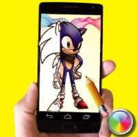 How To Draw Sonic the Hedgehog on 9Apps