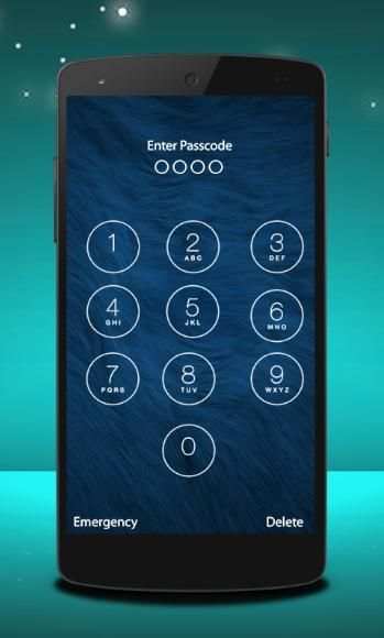 Lockscreen Os10 - Ilocker screenshot 1