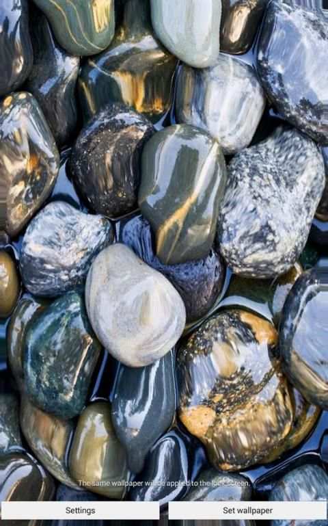 Stone in water Live Wallpaper screenshot 5