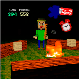 ikon Bald Angry Teacher at Field Trip Camping