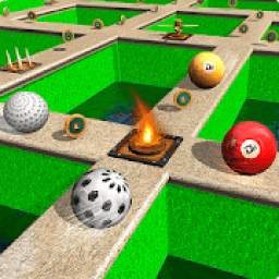 Maze Ball Balancer - extreme Labyrinth puzzle