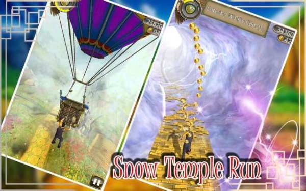 Snow Temple Run 1 تصوير الشاشة
