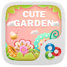 Cute garden GO Launcher Theme आइकन