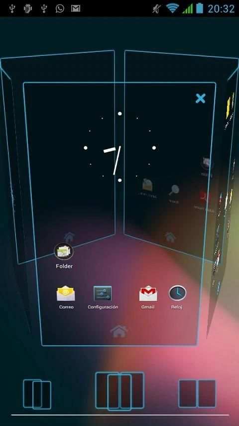 Next Launcher Theme Jelly Bean 2 تصوير الشاشة