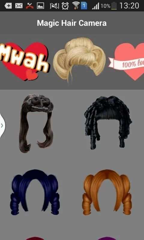 Magic Hair Camera स्क्रीनशॉट 3