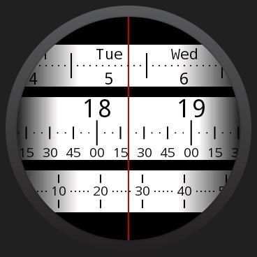 Meter Watch Face for Wear 1 تصوير الشاشة
