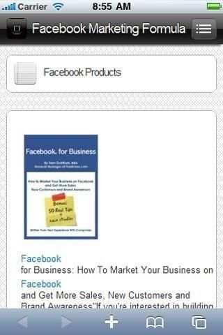 Facebook Marketing Formula screenshot 3