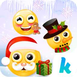 Christmas Emoji Kika Keyboard