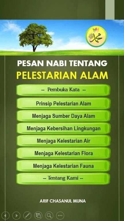 Hadis Pelestarian Alam скриншот 3
