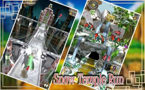 Snow Temple Run 2 تصوير الشاشة