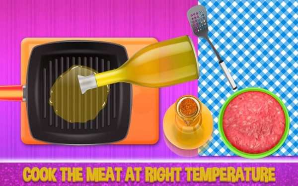 Puppy Burger Cooking and Decoration screenshot 2