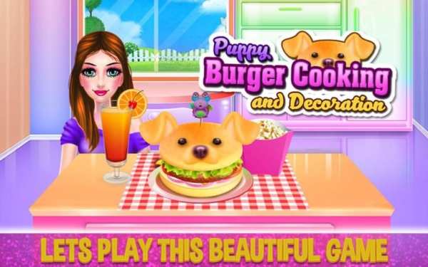 Puppy Burger Cooking and Decoration screenshot 8