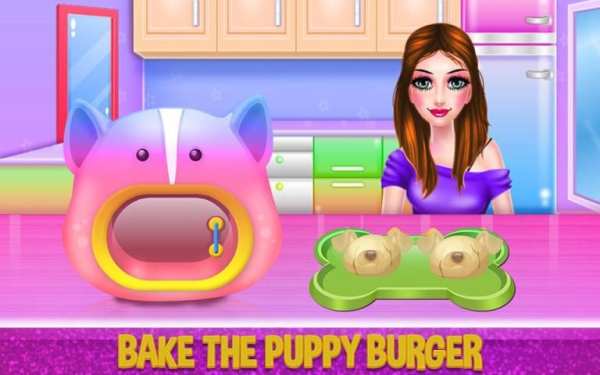 Puppy Burger Cooking and Decoration screenshot 4