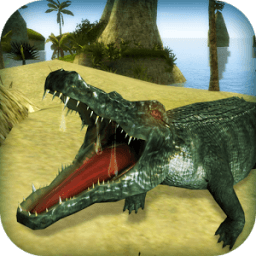 Crocodile Attack Sim 3D - 2016 иконка