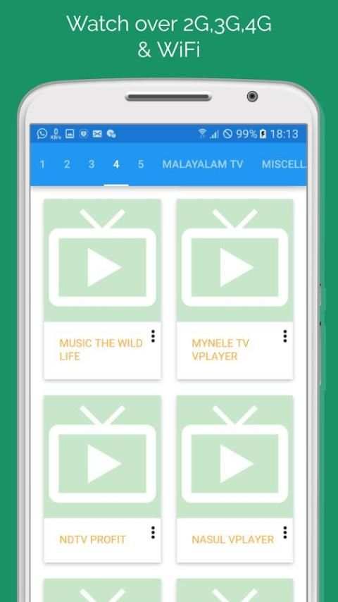 Live Mobile TV HD All Channels 1 تصوير الشاشة