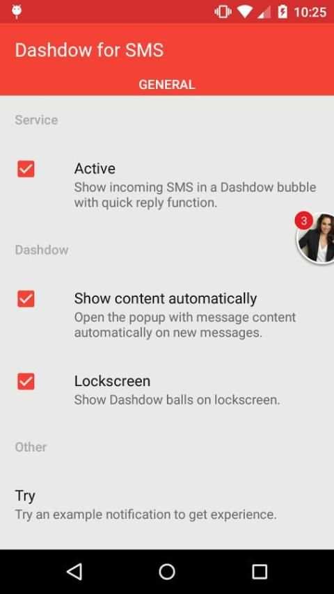 Dashdow SMS स्क्रीनशॉट 4