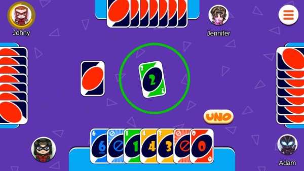Sweet Uno Game स्क्रीनशॉट 2
