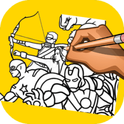 How to Draw Superheroes أيقونة