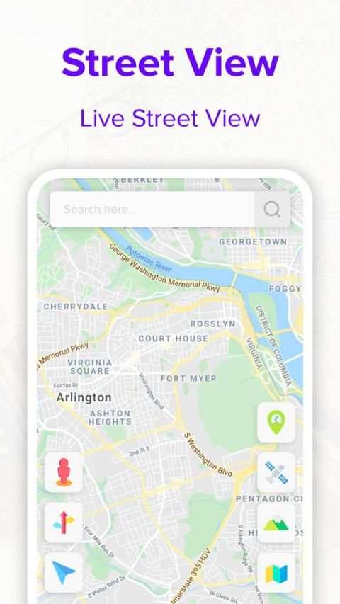 Live Map - Global Earth Navigation, Travel Tools screenshot 5