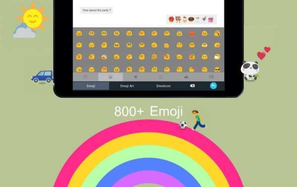 TouchPal Yogurt Blue Theme скриншот 6