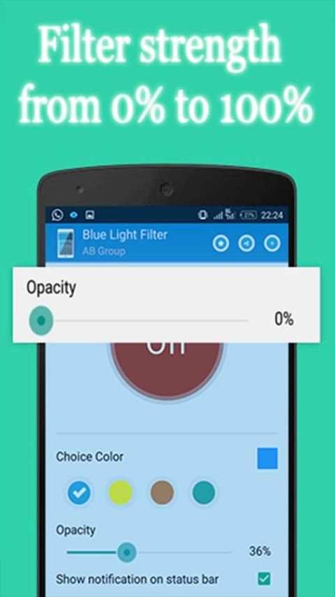 Blue Light Filter (EYECARE) скриншот 8