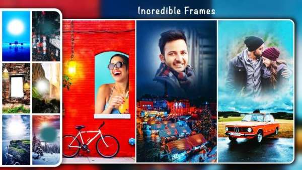 Frames : Photo Frame, Blur, PIP, Background Editor स्क्रीनशॉट 8