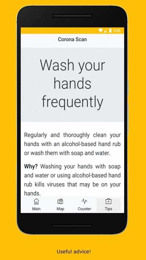 Corona Scan screenshot 1