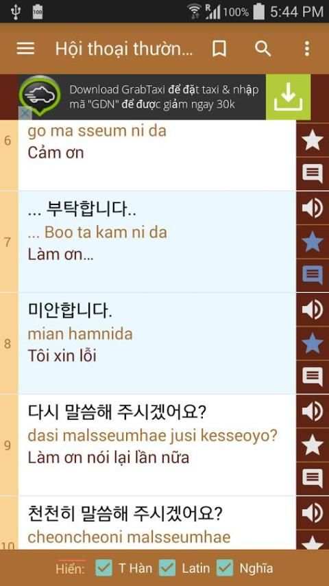Học tiếng hàn giao tiếp screenshot 4