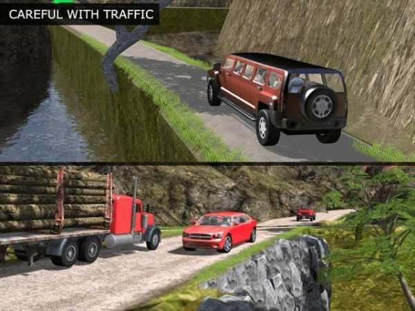 Off Road Tourist Limo Driving screenshot 13