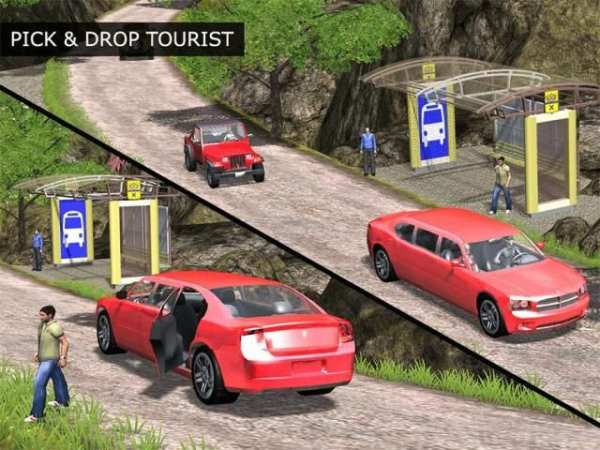 Off Road Tourist Limo Driving screenshot 1