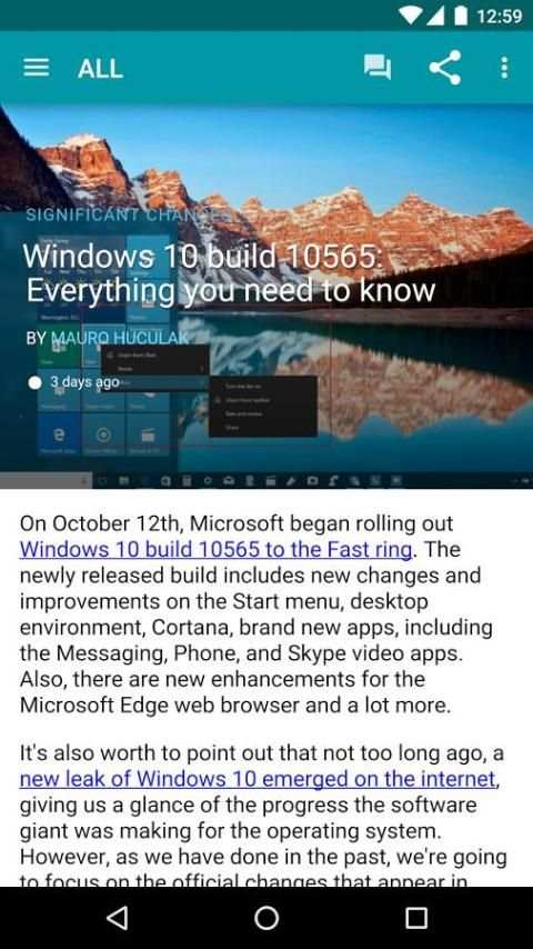 Windows Central — The app! 2 تصوير الشاشة