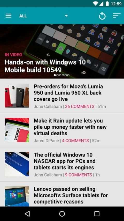 Windows Central — The app! 1 تصوير الشاشة