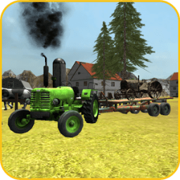 Classic Tractor Transport 3D आइकन